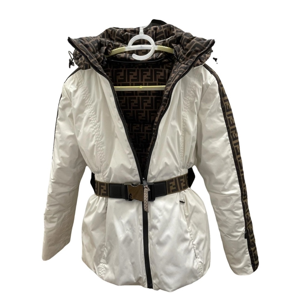 ISO Fendi giacca techno reversible fendirama